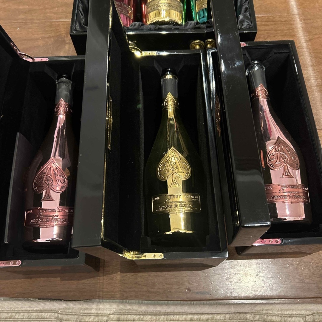 アルマンド 空き瓶&箱付き 6本セット アルマンド 空き瓶&箱付き 6本セット