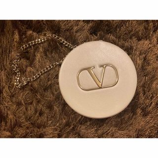 ★送料込み★VALENTINOノベルティポーチ小物入れホワイト未使用(ポーチ)