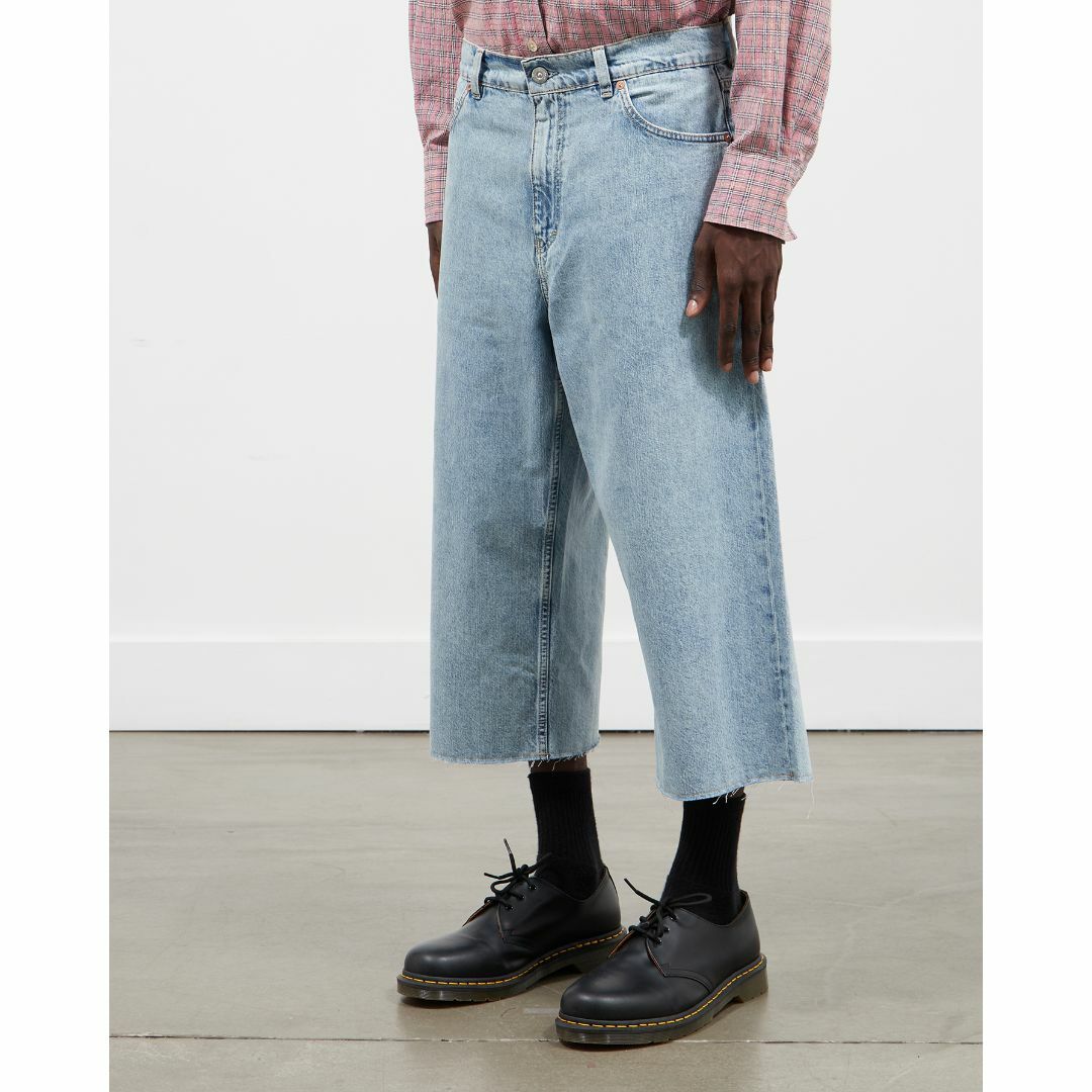 新品 OUR LEGACY RIDER WASH DENIM CAPRI CUT 新品 OUR LEGACY RIDER WASH DENIM CAPRI CUT