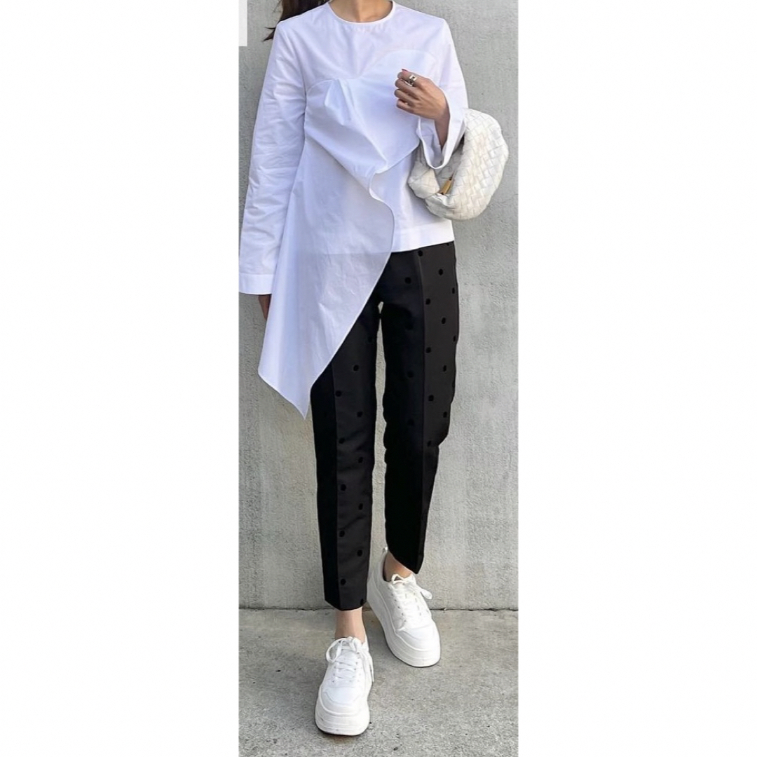ZARA - 【完売商品】ZARA アシンメトリー ポプリン ブラウス ZARA - 【完売商品】ZARA アシンメトリー ポプリン ブラウス
