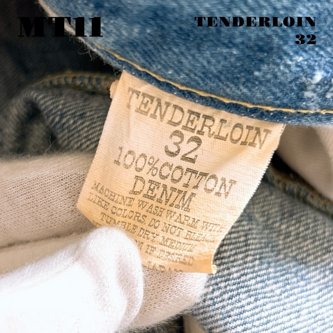 TENDERLOIN - ☆限定出品☆ TENDERLOIN デニム ライダース TENDERLOIN - ☆限定出品☆ TENDERLOIN デニム ライダース