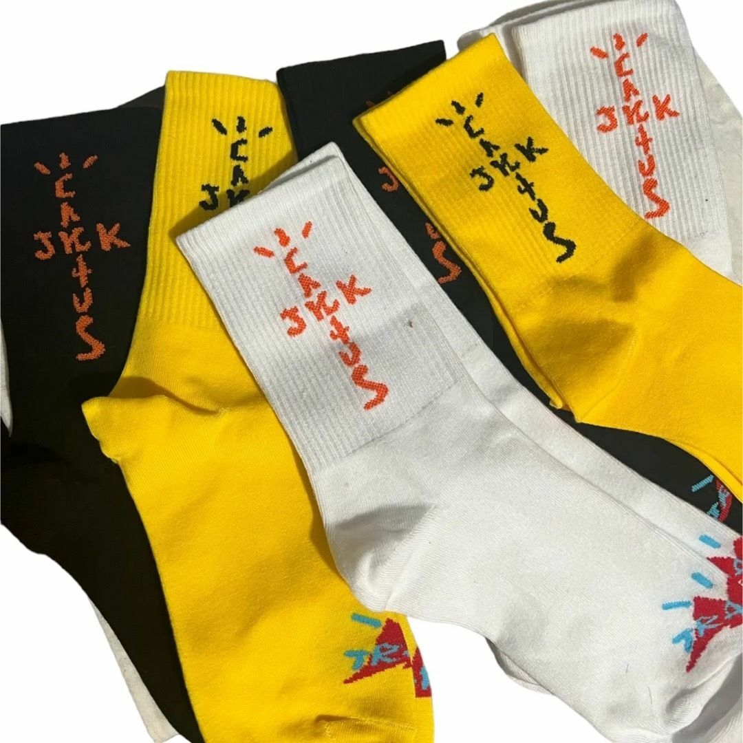 travis scott cactusjack 靴下 ソックス ブラックの通販 by そ travis scott cactusjack 靴下 ソックス ブラックの通販 by そ