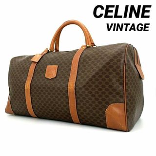 CELINE セリーヌ 締めやすい 大容量 ボストンバッグ マカダム CELINE セリーヌ 締めやすい 大容量 ボストンバッグ マカダム