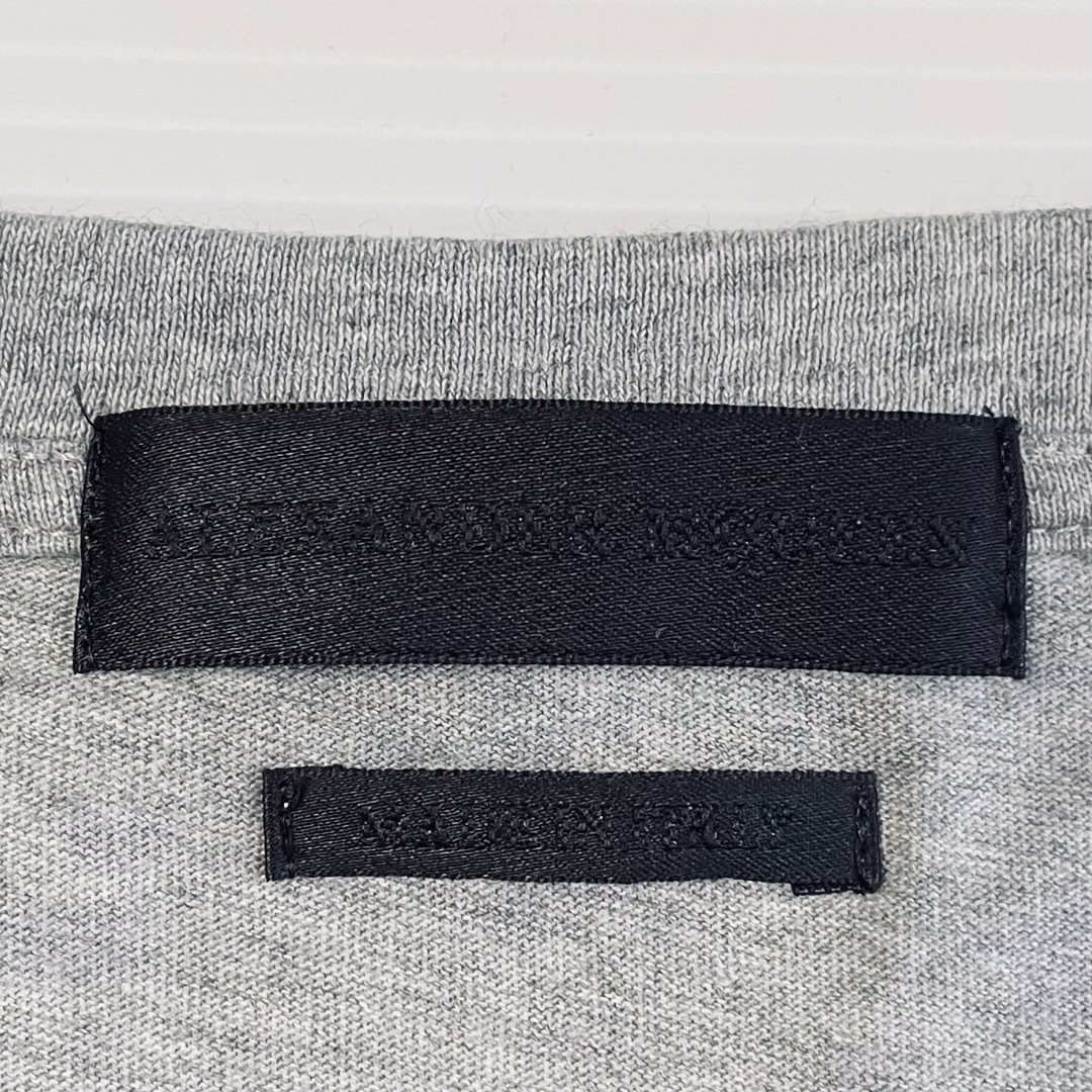 新品】アレキサンダーマックイーン スカル ドクロ Tシャツ 新品】アレキサンダーマックイーン スカル ドクロ Tシャツ