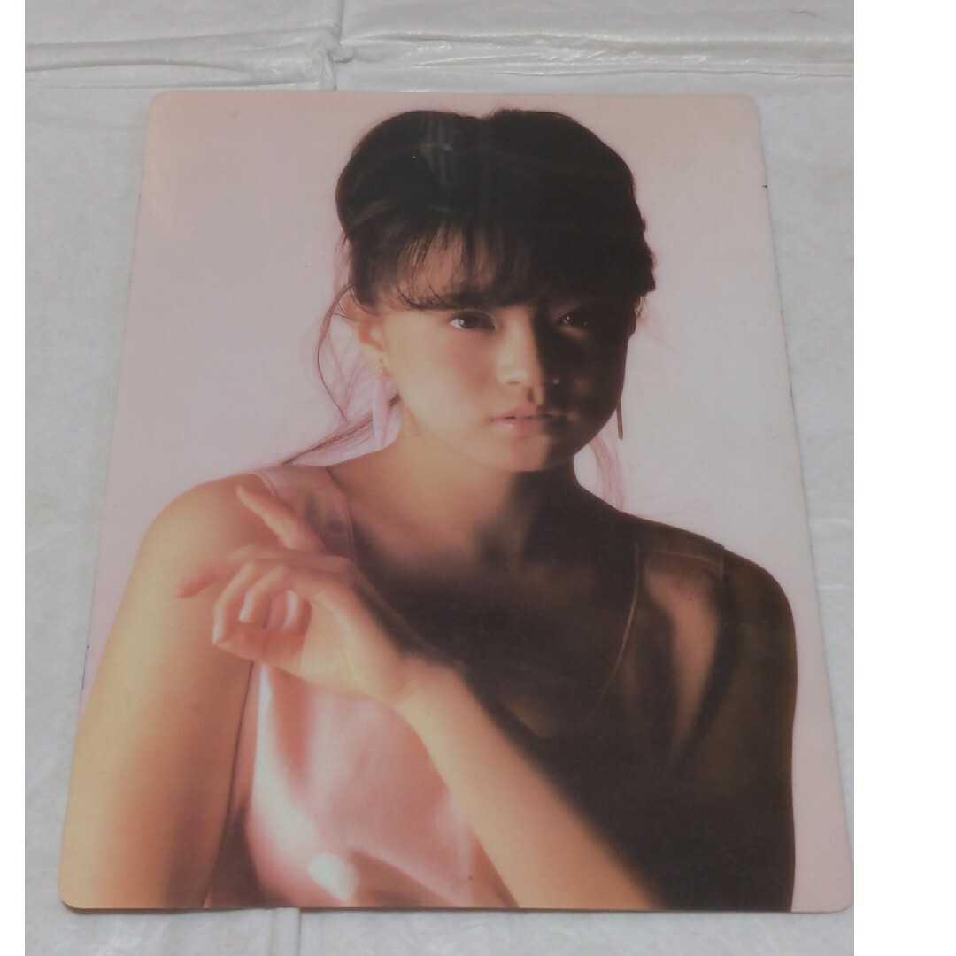 昭和レトロ 当時物 中森明菜 下敷き/文房具 アイドル 80年代 昭和レトロ 当時物 中森明菜 下敷き/文房具 アイドル 80年代