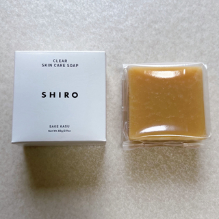 shiro - 新品 未使用 SHIRO 酒かす 石けん 石鹸 クリアスキンケアソープ