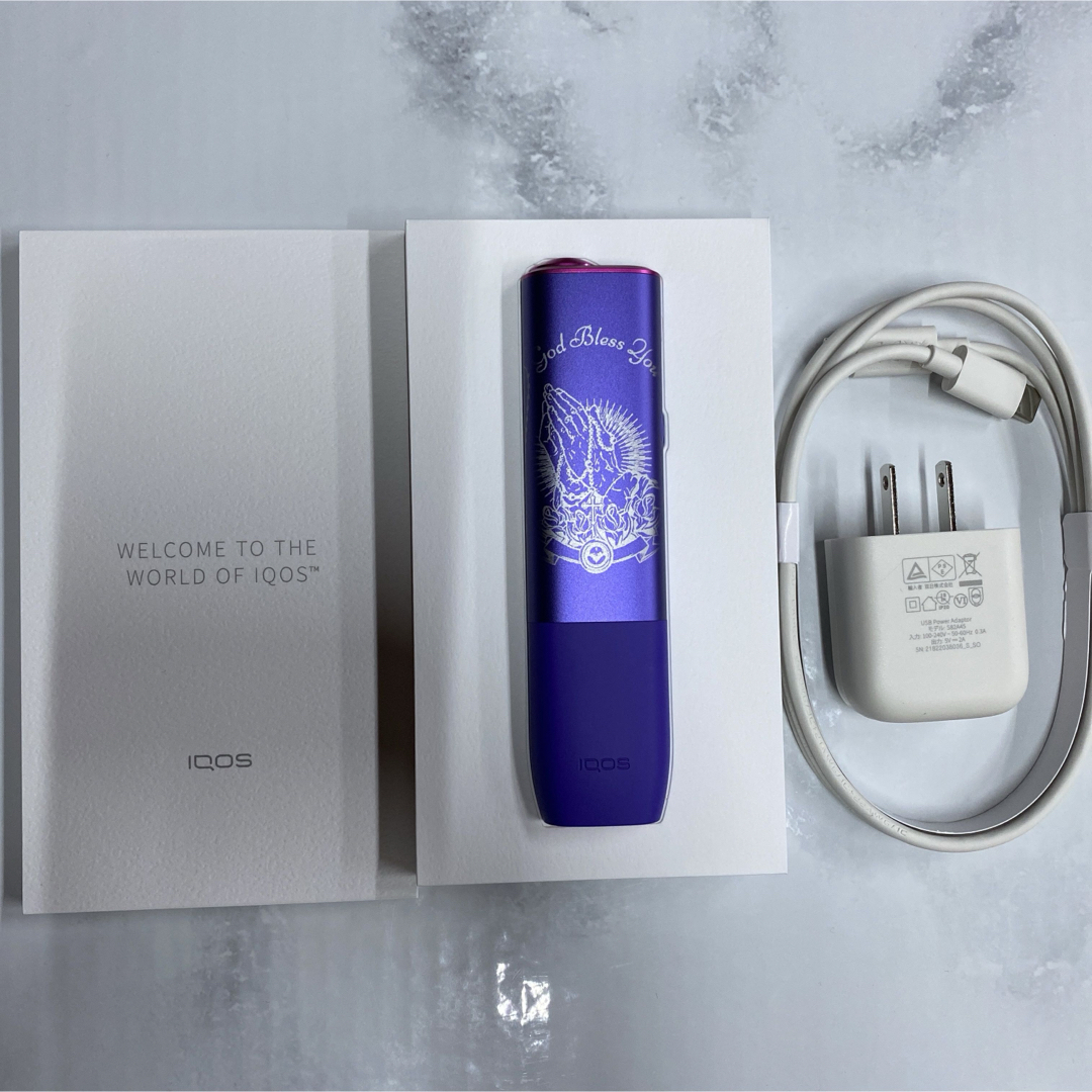 IQOS - iQOS ILUMAONE イルマワン レーザー加工 祈り手 両面 IQOS - iQOS ILUMAONE イルマワン レーザー加工 祈り手 両面