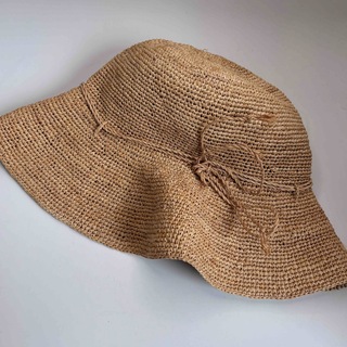 MUJI (無印良品) - 無印良品　麦わら帽子　 サイズ 57.5cm