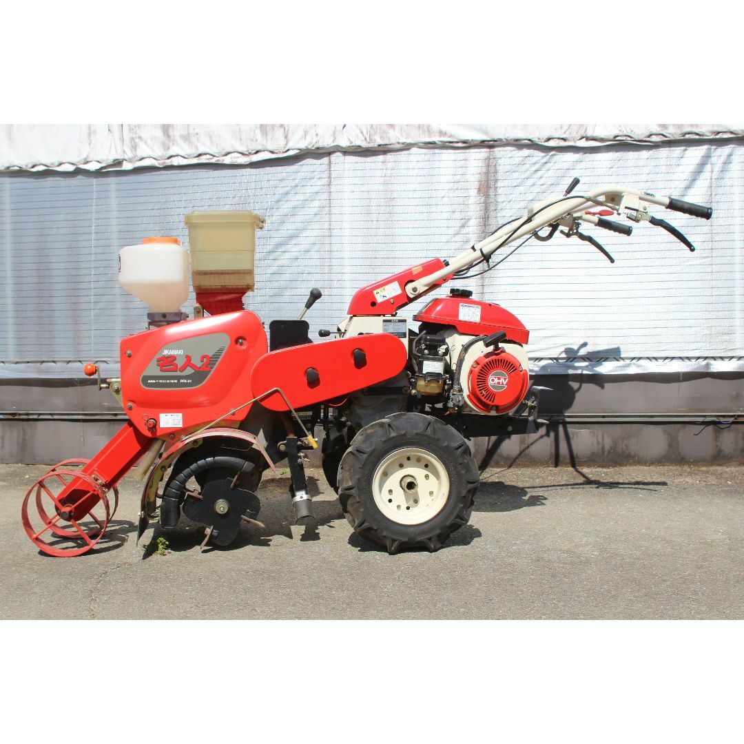 管理機/耕運機 みのる PFK21 希少 名人 不耕起直播機 大豆 管理機/耕運機 みのる PFK21 希少 名人 不耕起直播機 大豆