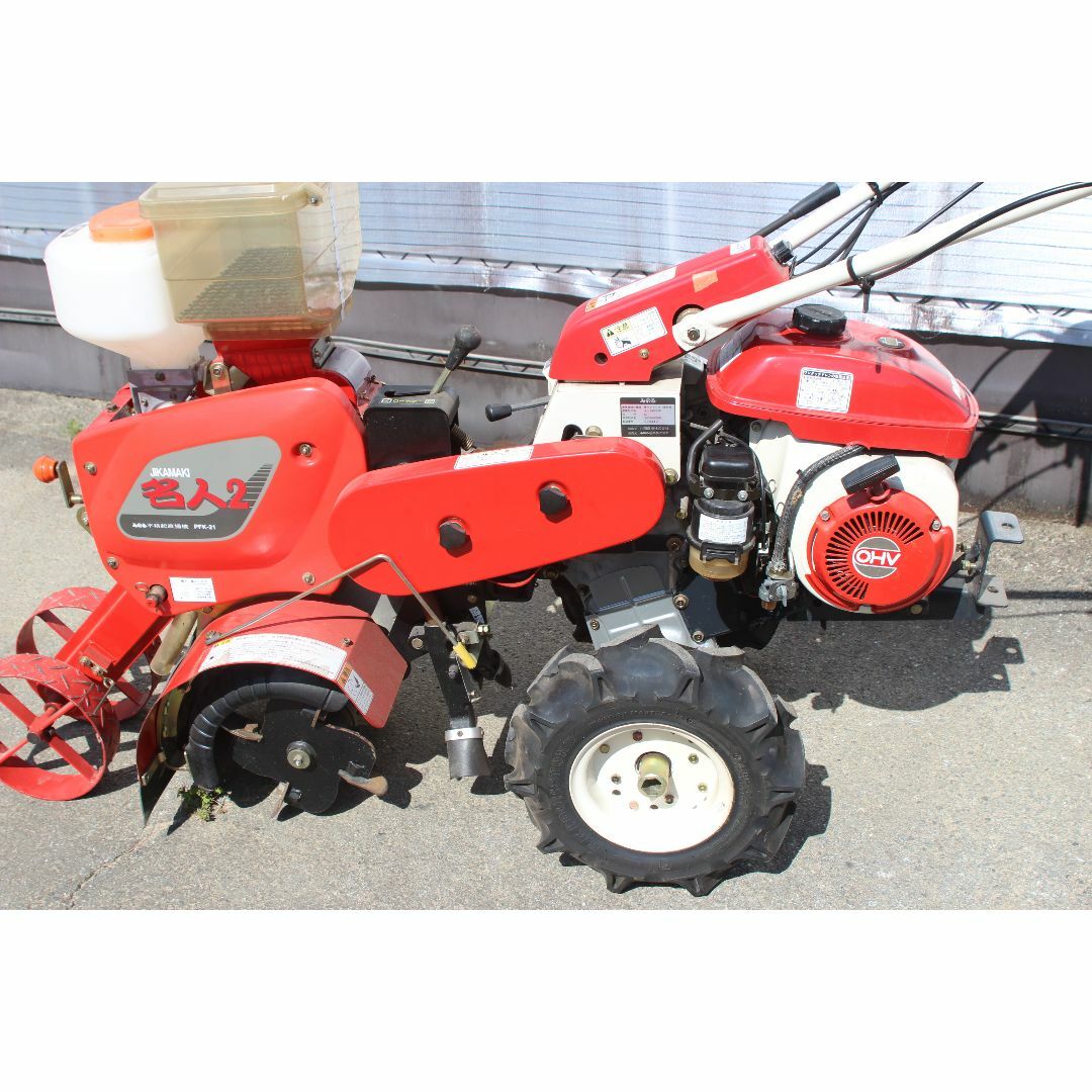 管理機/耕運機 みのる PFK21 希少 名人 不耕起直播機 大豆 管理機/耕運機 みのる PFK21 希少 名人 不耕起直播機 大豆