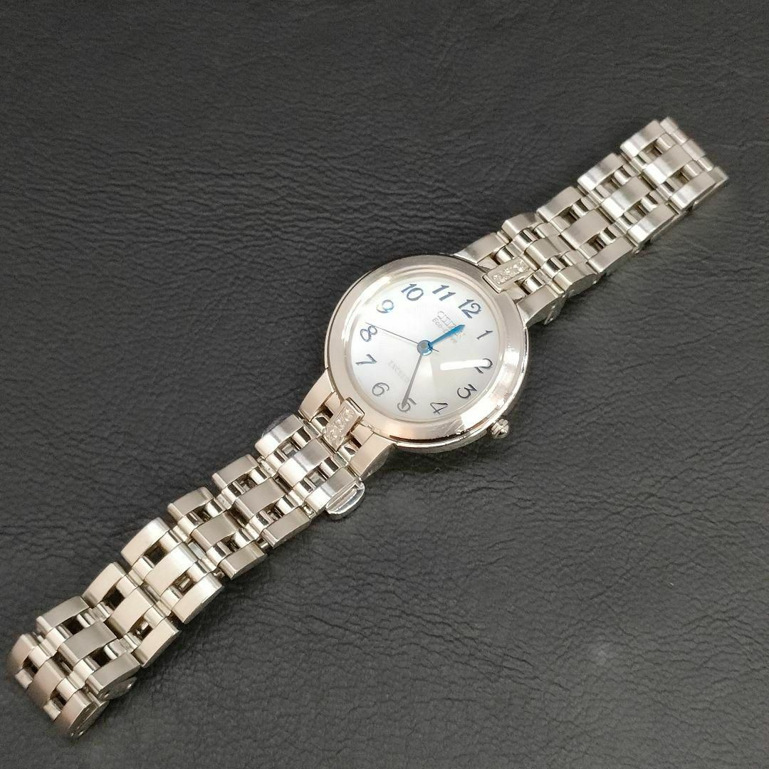 極美品 CITIZEN シチズン エクシード ホワイト ゴールド