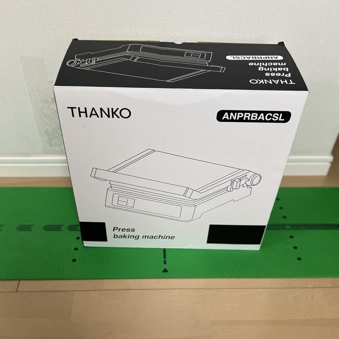 THANKO 時短で美味しく焼き上がるこんがりプレスグリル THANKO 時短で美味しく焼き上がるこんがりプレスグリル