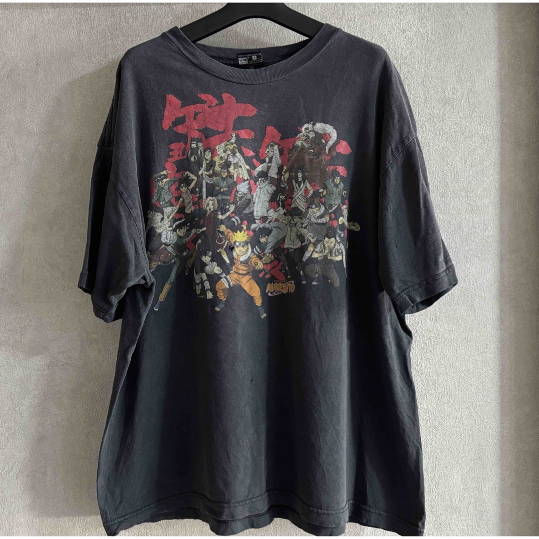 00s NARUTO 鬼フェード XL ナルト ヴィンテージ tシャツ 00s NARUTO 鬼フェード XL ナルト ヴィンテージ tシャツ