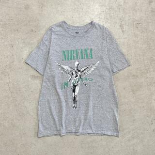 NIRVANA ニルヴァーナ IN UTERO バンドTシャツ バンT メンズM(Tシャツ/カットソー(半袖/袖なし))