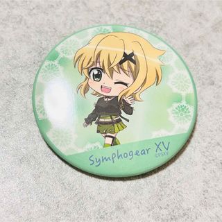 新品シンフォギア　暁切歌　缶バッジ(キャラクターグッズ)