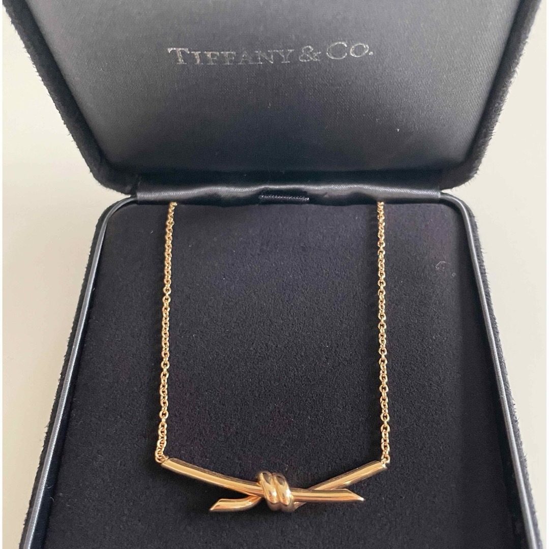 Tiffany & Co. - ティファニー ノット ネックレス ローズ Tiffany & Co. - ティファニー ノット ネックレス ローズ