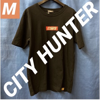 【必見！シティハンター】人気のブラック入荷！／M ／City Hunter(Tシャツ/カットソー(七分/長袖))