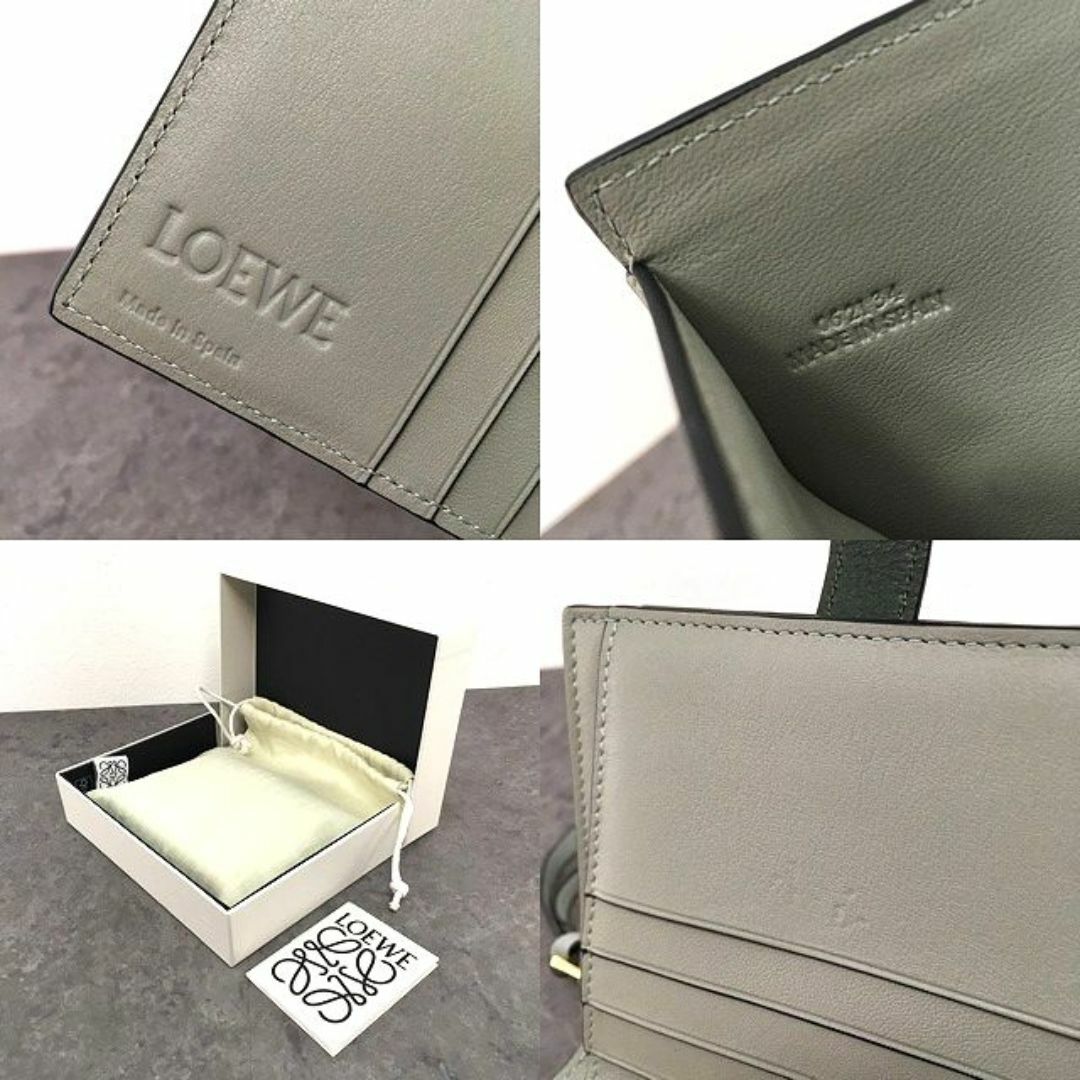 美品 ロエベ スリムジップ バイフォールド ウォレット L字ファスナー 財布 美品 ロエベ スリムジップ バイフォールド ウォレット L字ファスナー 財布