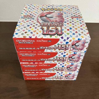 ポケモン - ポケモンカード151 強化拡張パック　4BOX