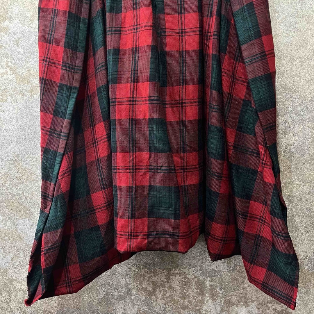 COMME des GARCONS - COMME des GARCONS 赤チェック サルエル COMME des GARCONS - COMME des GARCONS 赤チェック サルエル