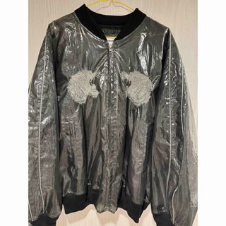 doublet - blackmeans スカジャン 別珍 刺繍 東洋 ベロア 金 doublet - blackmeans スカジャン 別珍 刺繍 東洋 ベロア 金
