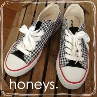 ハニーズ(HONEYS)のハニーズ チェック柄スニーカー♡(スニーカー)