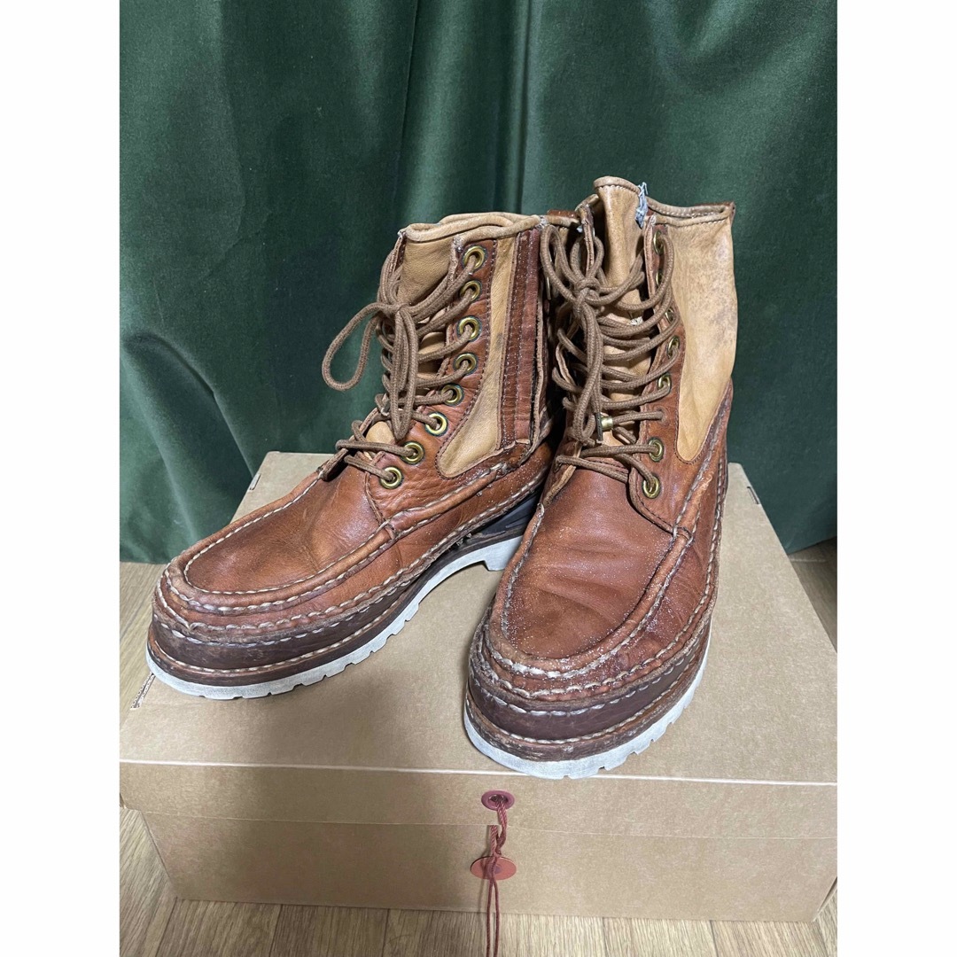 VISVIM - isvim F.I.L. GRIZZLY BOOTS LT.BROWN 泥染の通販 by VISVIM - isvim F.I.L. GRIZZLY BOOTS LT.BROWN 泥染の通販 by