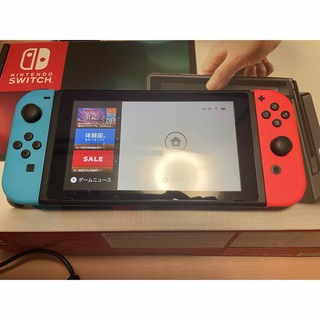 任天堂 - Nintendo Switch Joy-Con (L) ネオンブルー/ (R) 