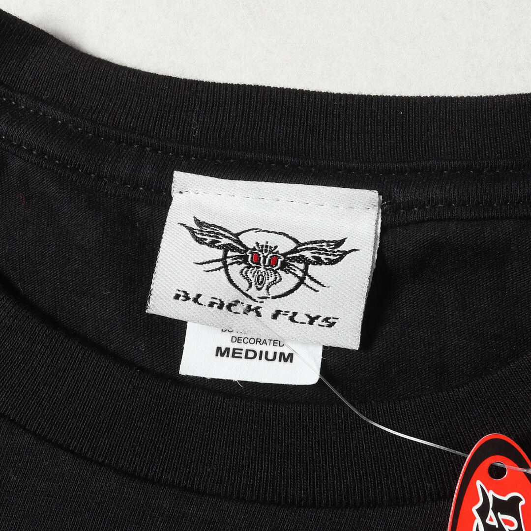 新品 BLACKFLYS ブラックフライ Tシャツ サイズ:M 90s ブランド 新品 BLACKFLYS ブラックフライ Tシャツ サイズ:M 90s ブランド
