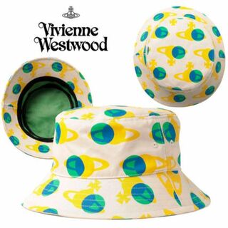 Vivienne Westwood - 【新品】 ヴィヴィアン ウエストウッド ORB DOTS バケットハット 現行品