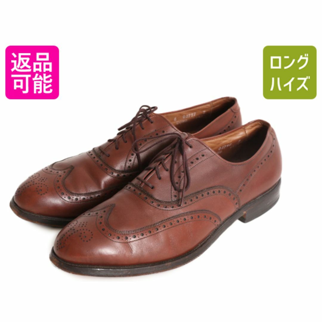 新製品情報も満載 80s 101/2 シューズ ウイングチップ アレンエドモンズ USA製 靴