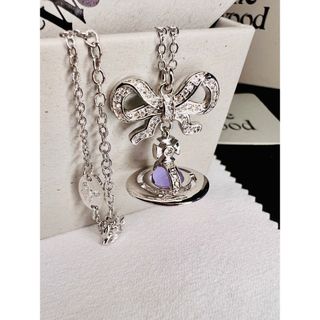 Vivienne Westwood(ネックレス ・ パープル/紫色系)のフリマ Vivienne Westwood(ネックレス ・ パープル/紫色系)のフリマ