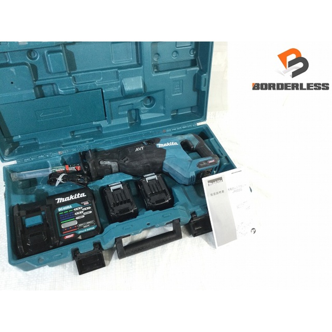 ☆中古品☆makita マキタ 40Vmax 充電式レシプロソー JR002GRDX ☆中古品☆makita マキタ 40Vmax 充電式レシプロソー JR002GRDX