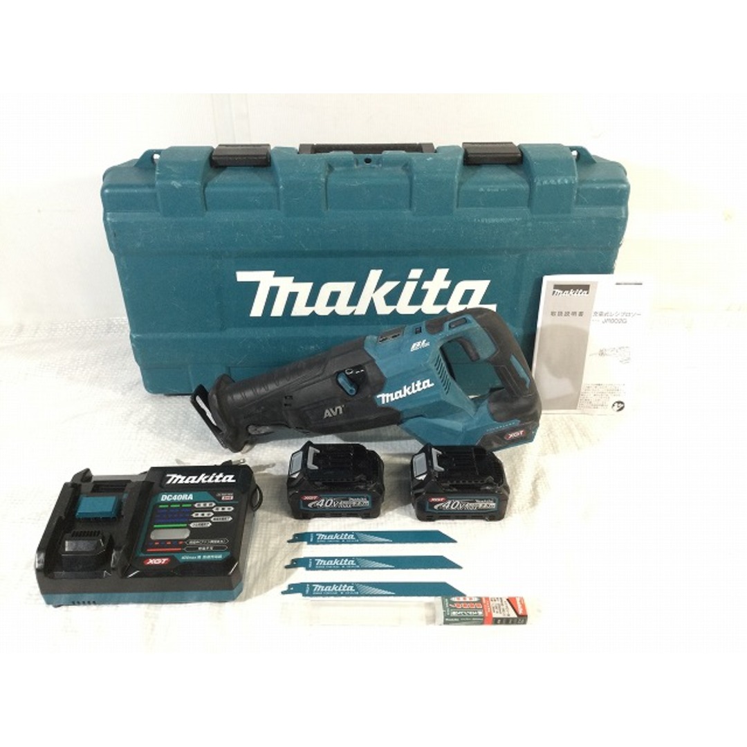 ☆中古品☆makita マキタ 40Vmax 充電式レシプロソー JR002GRDX ☆中古品☆makita マキタ 40Vmax 充電式レシプロソー JR002GRDX