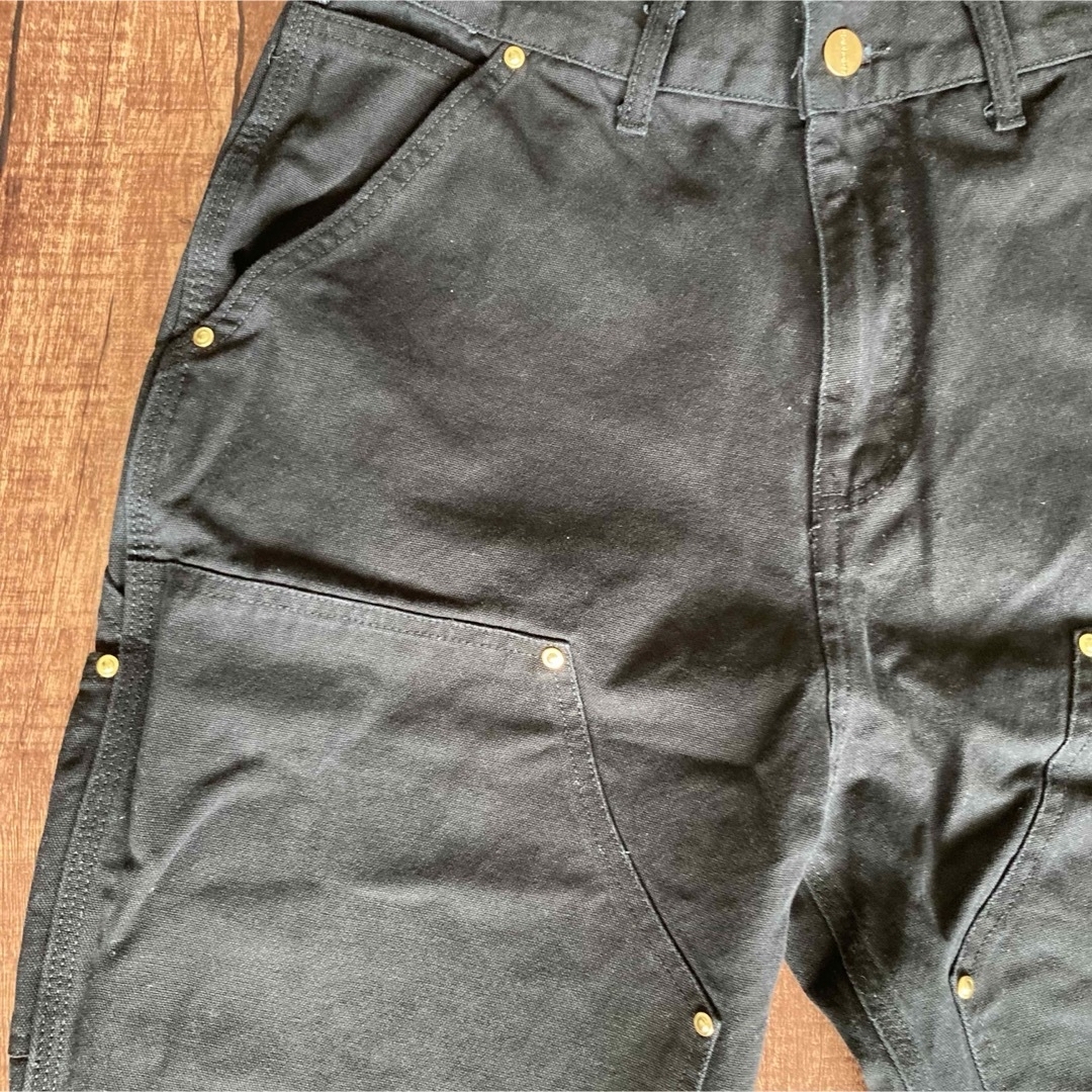 carhartt - USA製 Carhartt カーハート ダブルニー ブラック carhartt - USA製 Carhartt カーハート ダブルニー ブラック