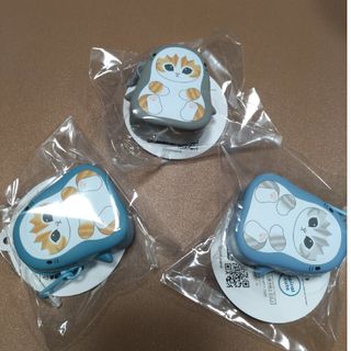 モフサンド(mofusand)の【3種セット】mofusand サメにゃん シリコンポーチ(キャラクターグッズ)