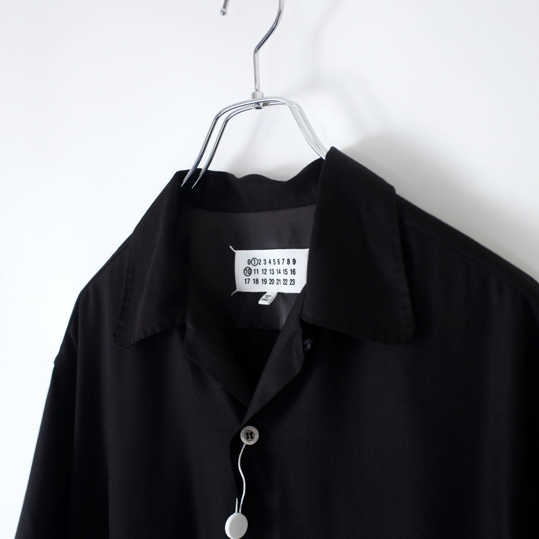 新品正規品 24ss Maison Margiela オープンカラーシャツ 48 新品正規品 24ss Maison Margiela オープンカラーシャツ 48