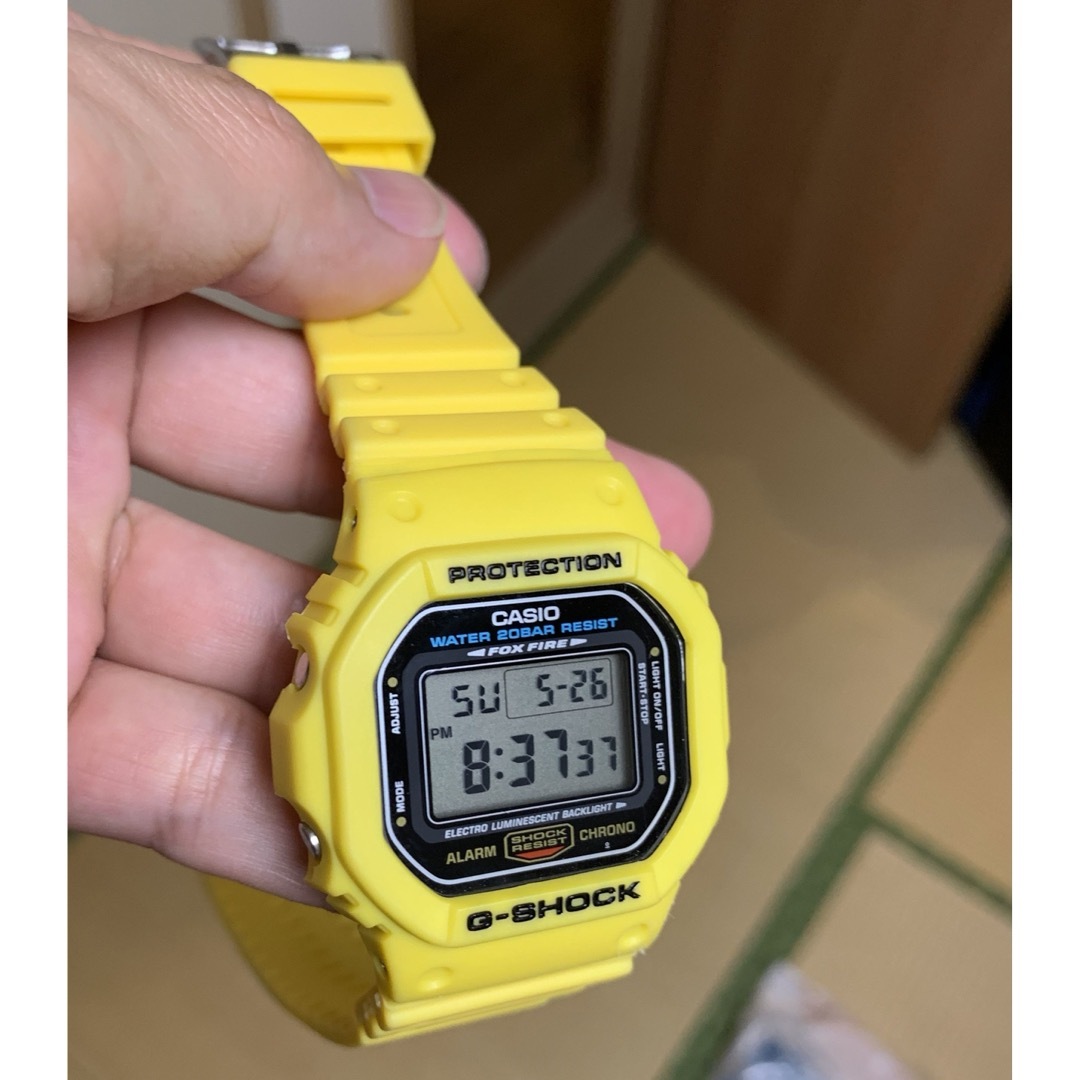 DW-5600系 イエロー ベルベゼ ベゼル ベルト 黄色 イエロー DW-5600系 イエロー ベルベゼ ベゼル ベルト 黄色 イエロー