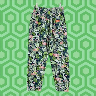 "COOKMAN" Chef Pants Tropical Green