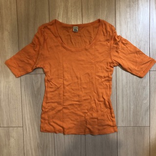 半袖　オレンジ(Tシャツ(半袖/袖なし))
