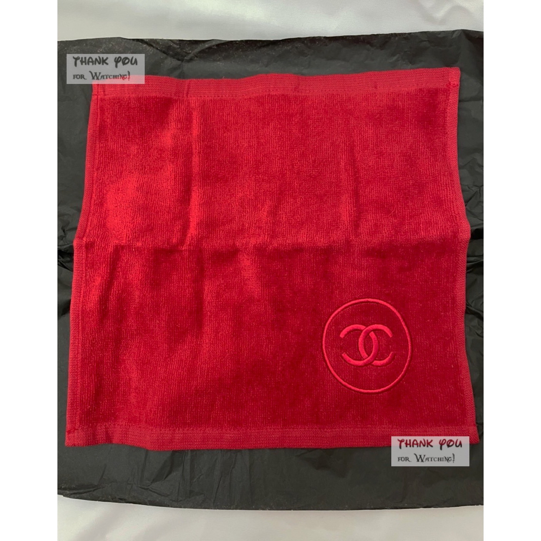 CHANEL - CHANEL ハンドタオル 3枚セット 正規品 シャネラーの CHANEL - CHANEL ハンドタオル 3枚セット 正規品 シャネラーの