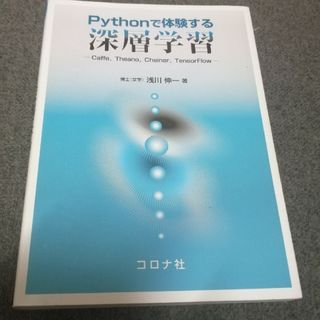 Ｐｙｔｈｏｎで体験する深層学習(科学/技術)