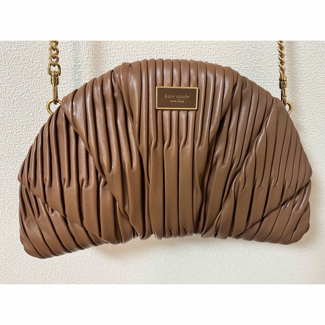 良品 Kate spade NEW ぶち YORK クラッチ ショルダーバッグ 良品 Kate spade NEW ぶち YORK クラッチ ショルダーバッグ