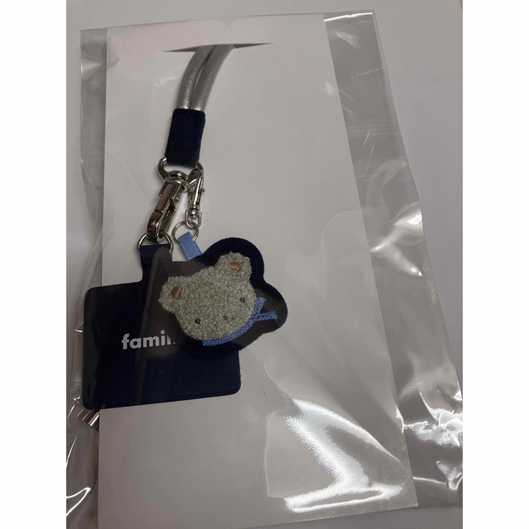 familiar - familiar ファミリア ショルダーストラップ シルバー familiar - familiar ファミリア ショルダーストラップ シルバー