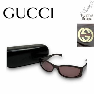 Gucci - 美品　GUCCI サングラス　インターロッキング　オーバル　GG2524