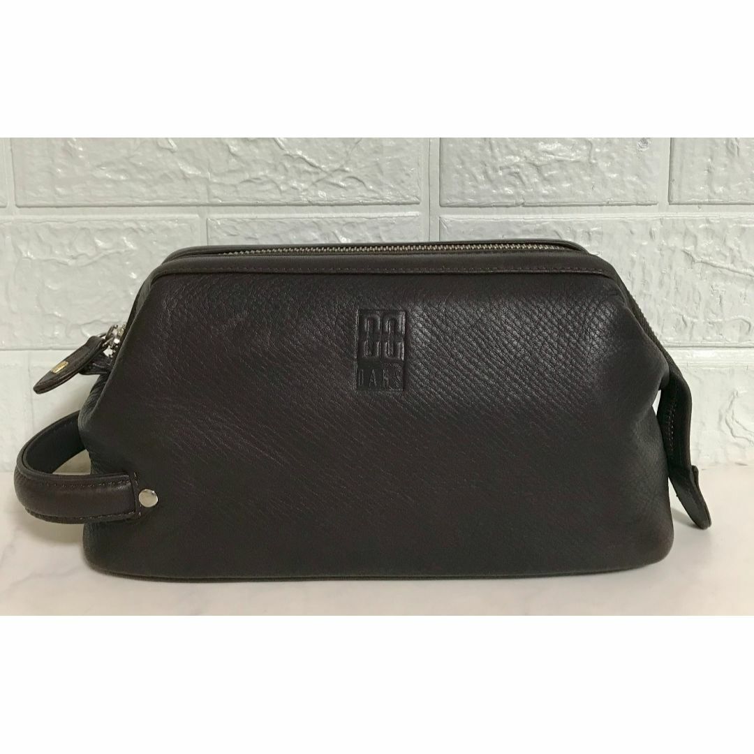 DAKS / ダックス / セカンドバッグ / クラッチバッグ / ブラウン | [ダックス] セカンドバッグ メンズ GHSS20073 ブラック W24