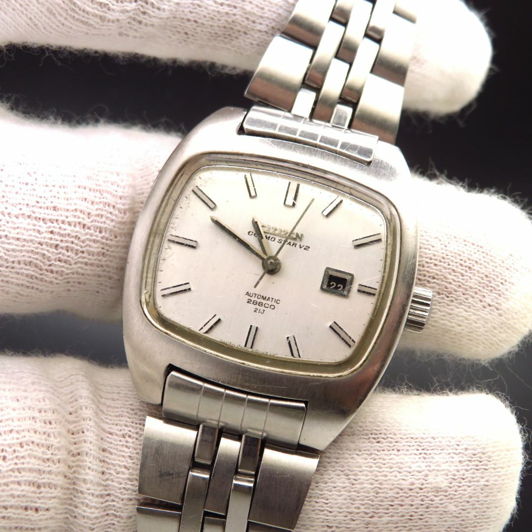 CITIZEN - CITIZEN COSMO STAR V2 自動巻き腕時計 28800 デイト CITIZEN - CITIZEN COSMO STAR V2 自動巻き腕時計 28800 デイト