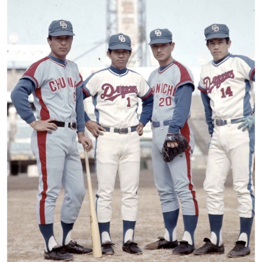 中日ドラゴンズ - 中日ドラゴンズ 1974-1980復刻モデル 直筆 中日ドラゴンズ - 中日ドラゴンズ 1974-1980復刻モデル 直筆