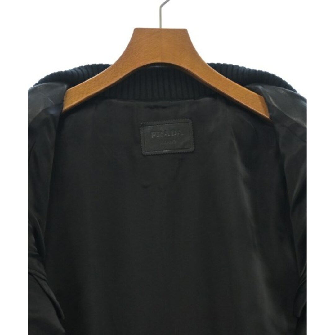 PRADA - PRADA プラダ ライダース 50(XL位) 黒 【古着】【中古 PRADA - PRADA プラダ ライダース 50(XL位) 黒 【古着】【中古
