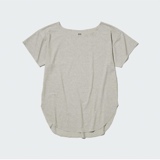 ユニクロ(UNIQLO)のエアリズムシームレスボートネックロングT(Tシャツ(半袖/袖なし))